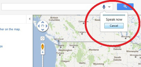 Google Map voice search - inLook.vn