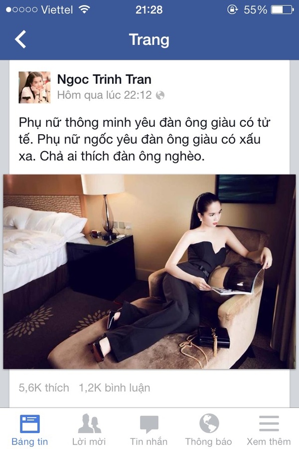 Ngọc Trinh lại phát ngôn gấy sốc khiến cộng đồng mạng lên tiếng