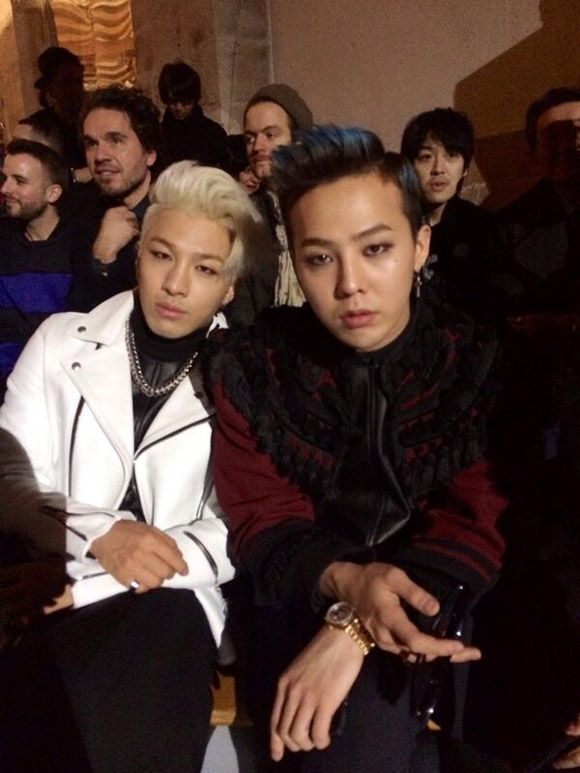 Street style cực chất của GDragon và Taeyang tại Paris Fashion Week